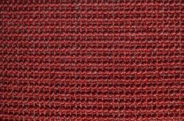 Bouclé (ohne Rücken) Fb. 310 — roter Sisal-Bouclé (Mellau)